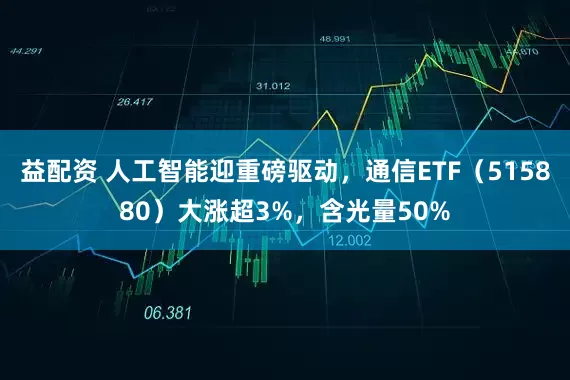益配资 人工智能迎重磅驱动，通信ETF（515880）大涨超3%，含光量50%
